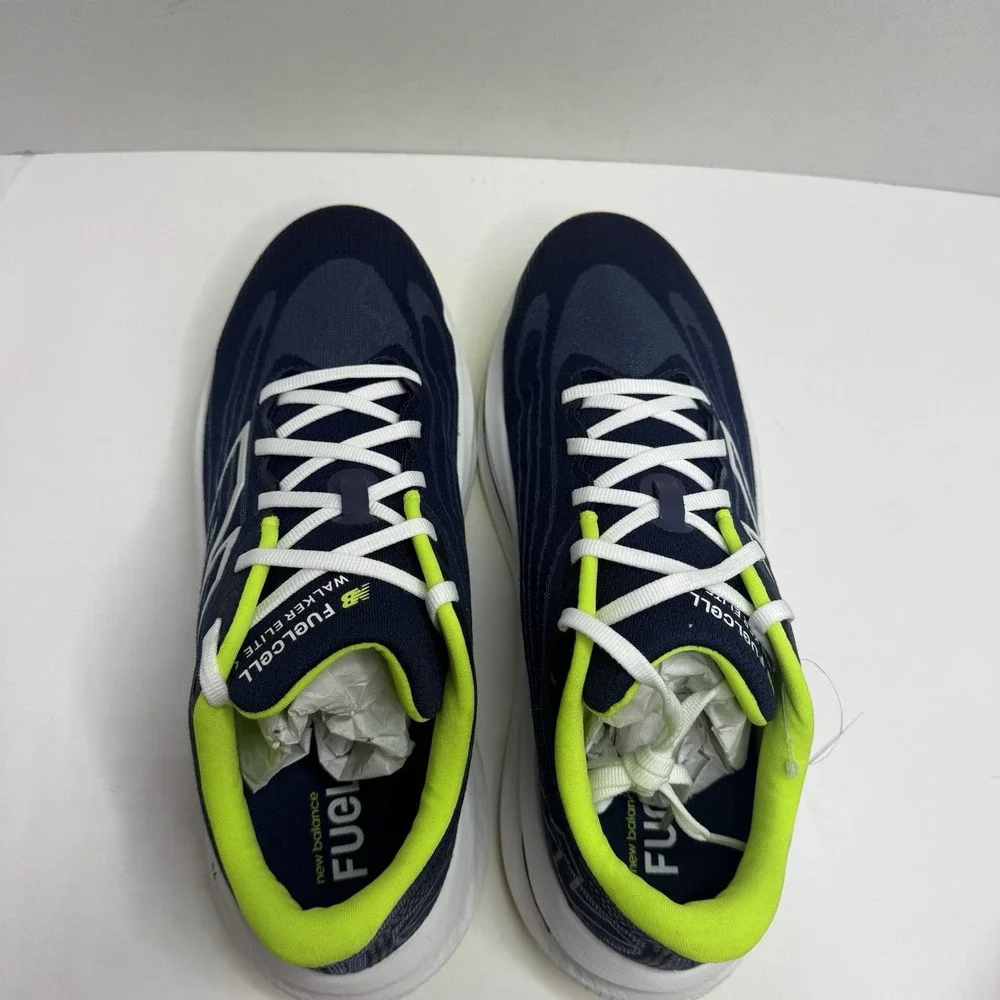 New Balance FuelCell Walker Elite Mens 9 2E Wide Navy White MWWKELN1